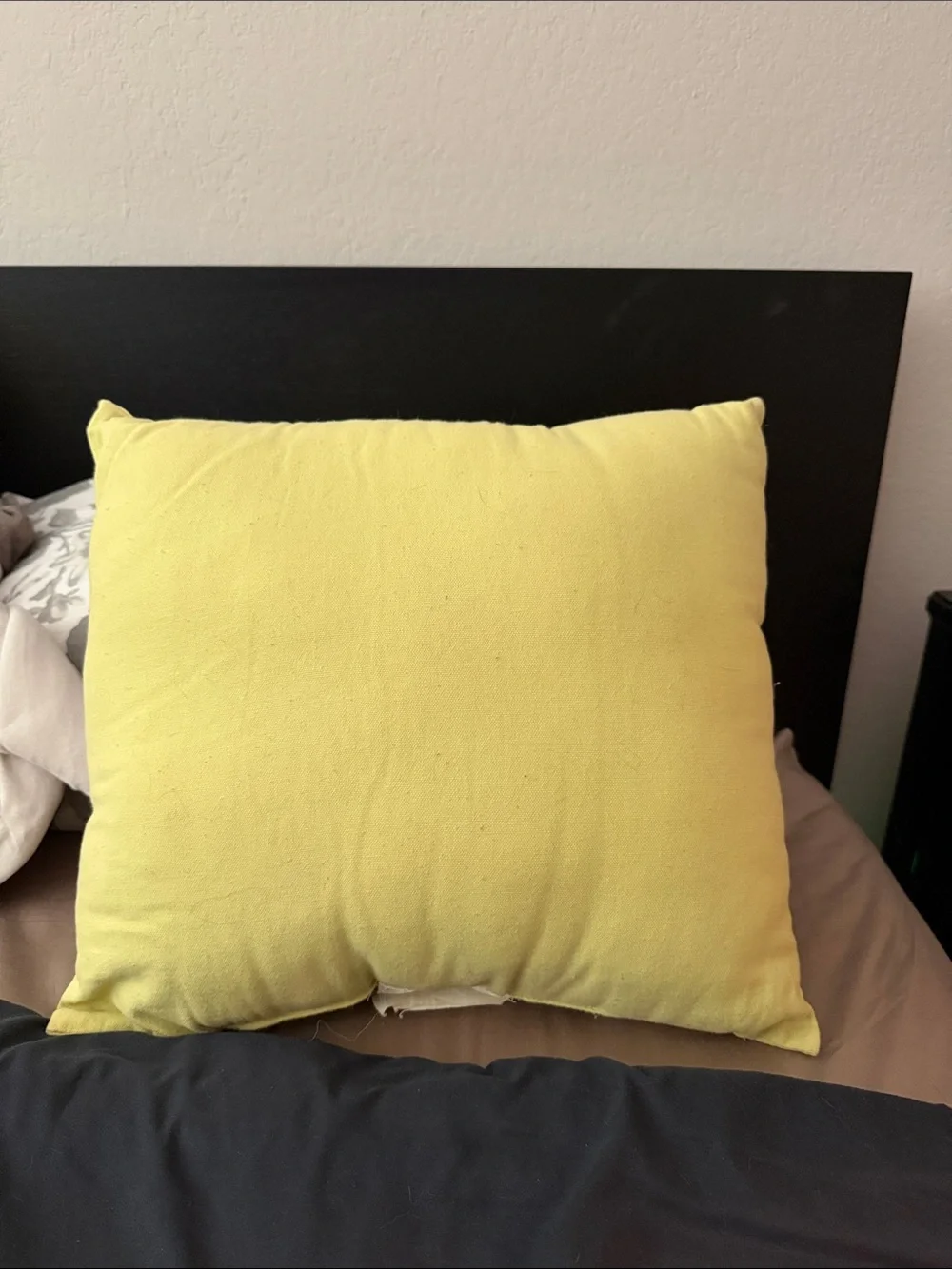 Urban Outfitters Yellow Mushroom 'shroommates' Decorative Pillow